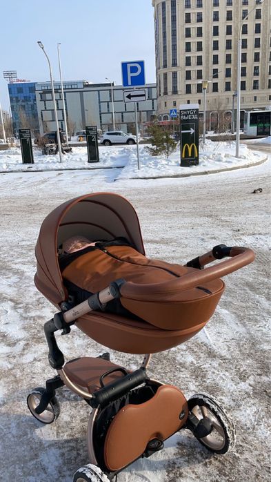 Продам каляску 2в1 Mima Xari Camel