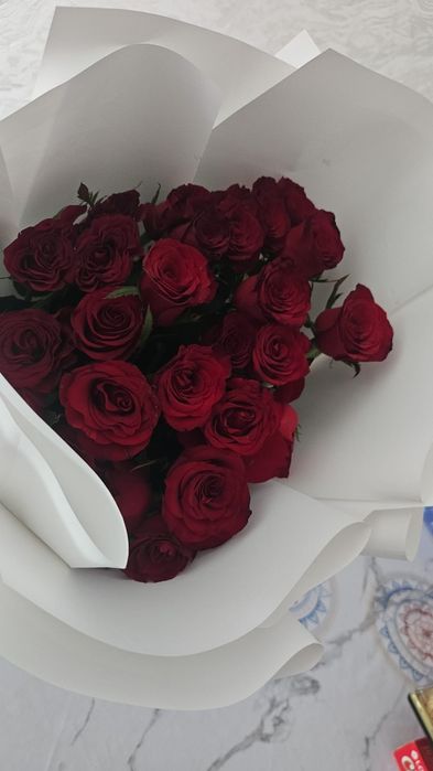 Цветы свежие. За
