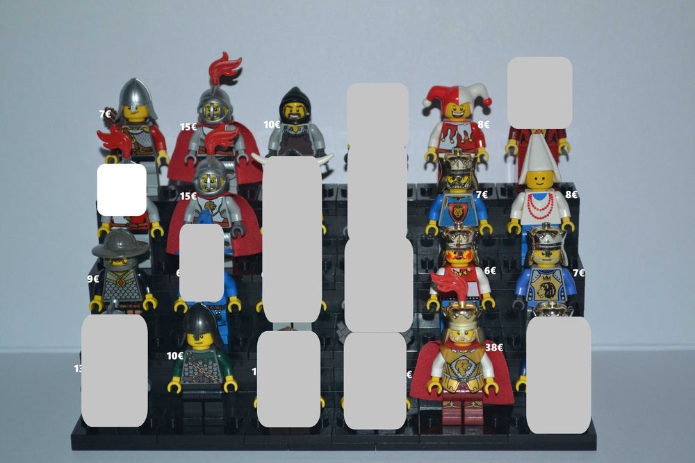 LEGO минифигурки - Castle, Space, Marvel, DC и др.