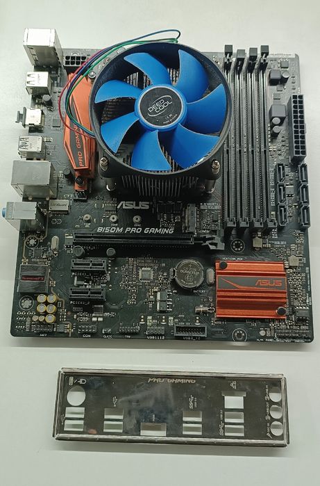 Мат.плата b150m pro gaming + i7-7700K