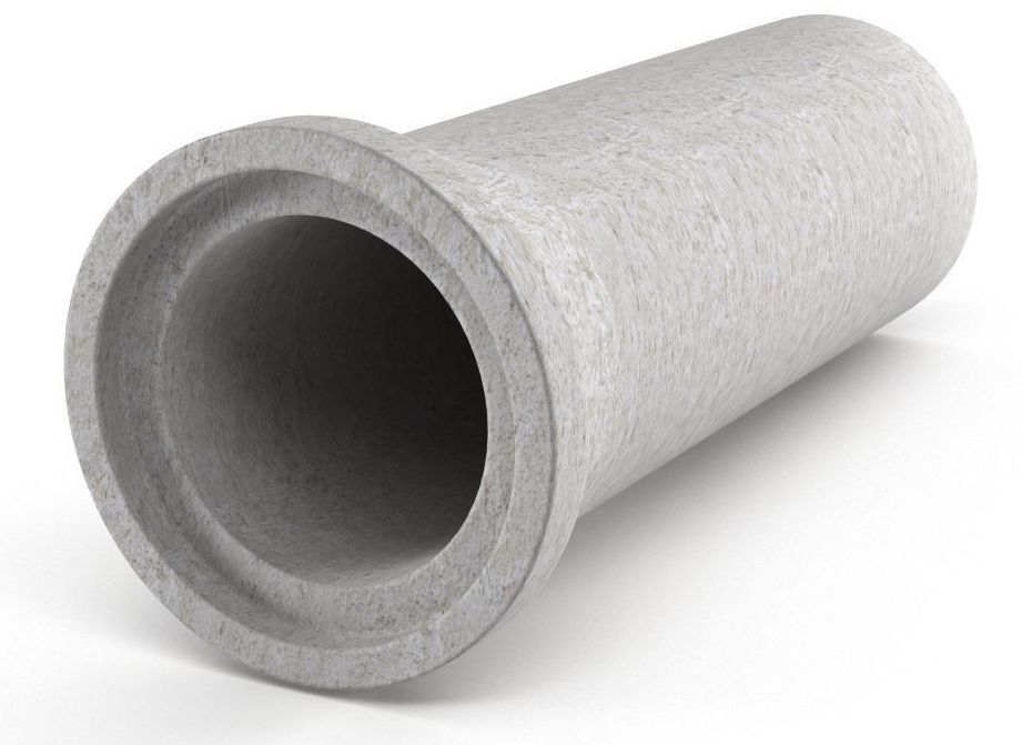 Канализационные бетонные трубы в наличии 2шт.