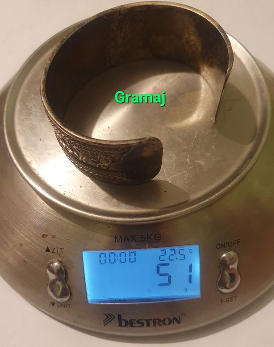 Bratara masiva argint