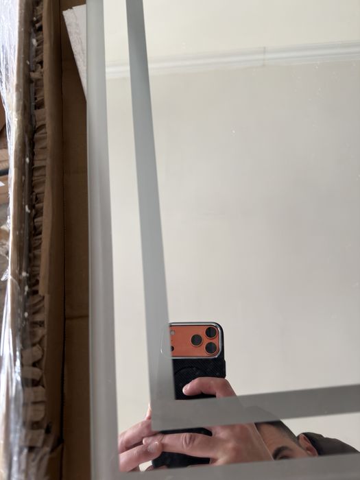 Oglinda de baie cu led 60x50