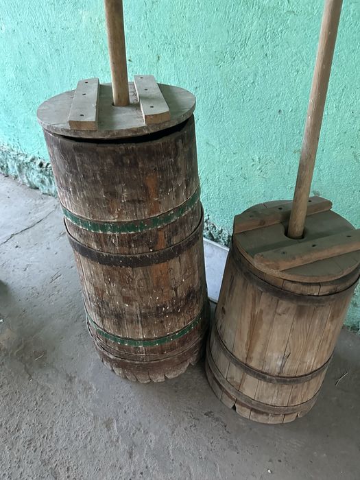 Қымызға күбі ағаштан