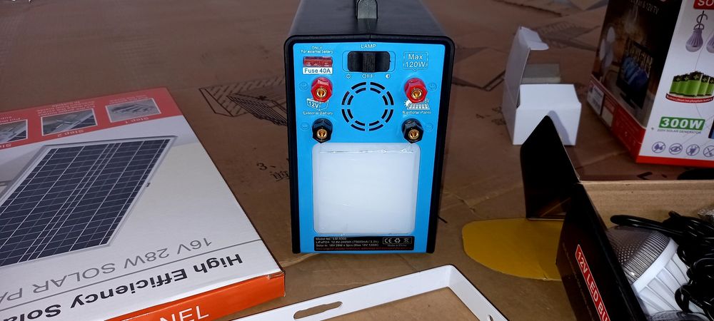 Солнечный панель мини станция на 500ватт