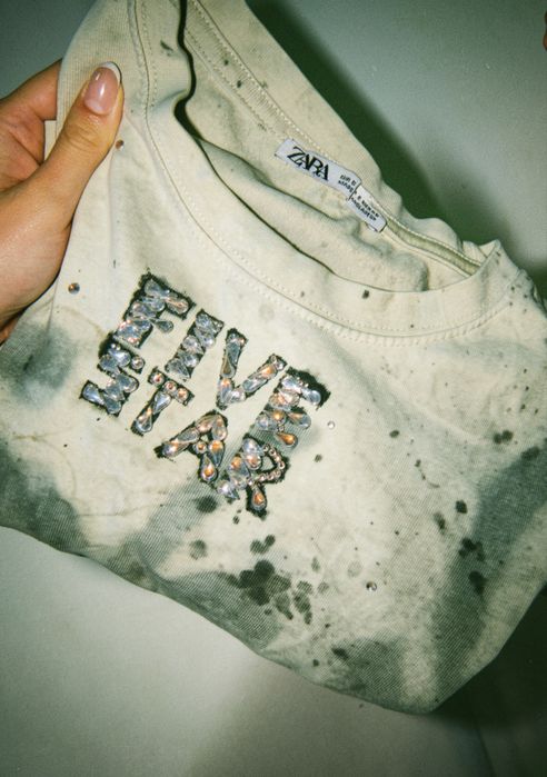 Дамкка тениска ZARA