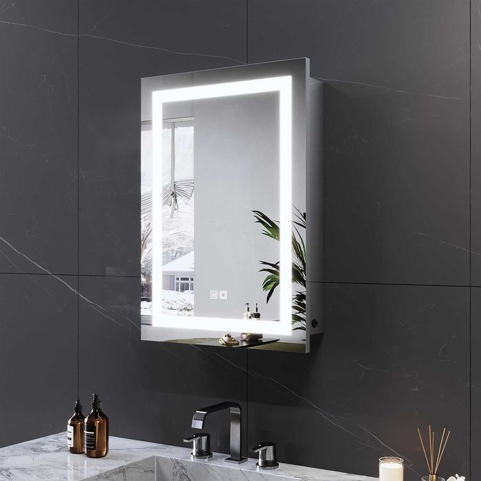 Oгледало  за баня LED   40/50 см