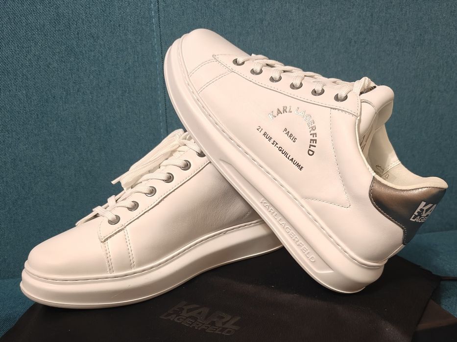 Karl Lagerfeld sneakers din piele/ 41 /adidasi/pantofi sport