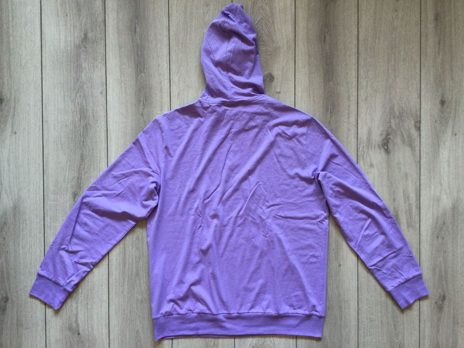 НОВ оригинален виолетов лилав тънък памучен суичър LACOSTE размер XL 6