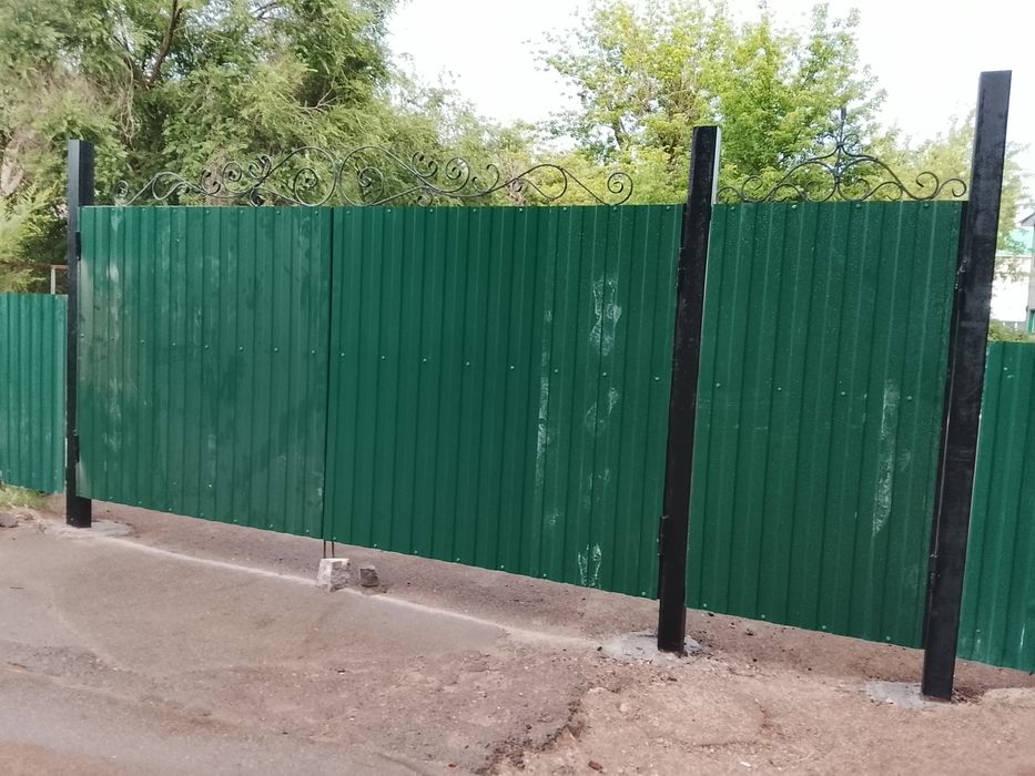 Забор из профлисть