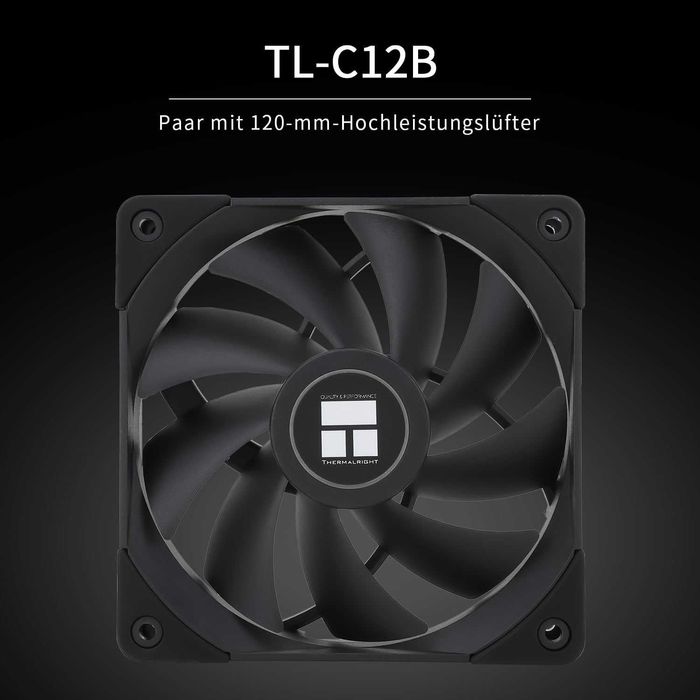 Thermalright Peerless Assassin 120 Black въздушен охладител за CPU