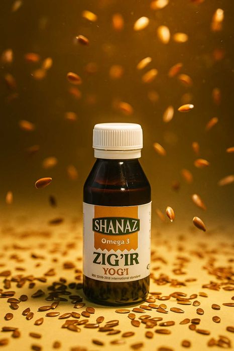 Масло Льняное 100мл  (Зиғир ёғи)