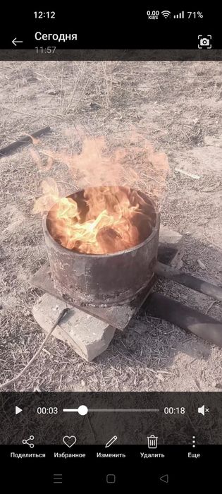 Прадам атработка гарелка