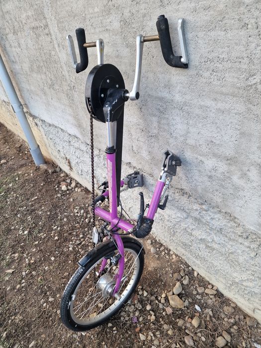 Handbike bicicleta de mana carut cu rotile persoane cu dizabilitati