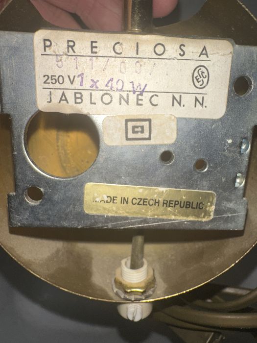 Veioza de perete bohemia