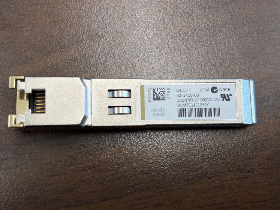 Новые Cisco SFP 10G модули — в наличии