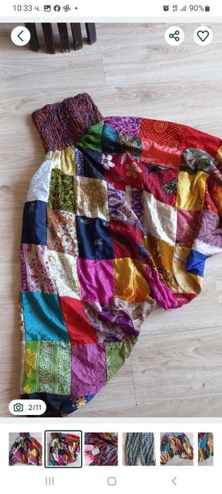 Оригинални копринени индийски шалвари по 30лв /брой