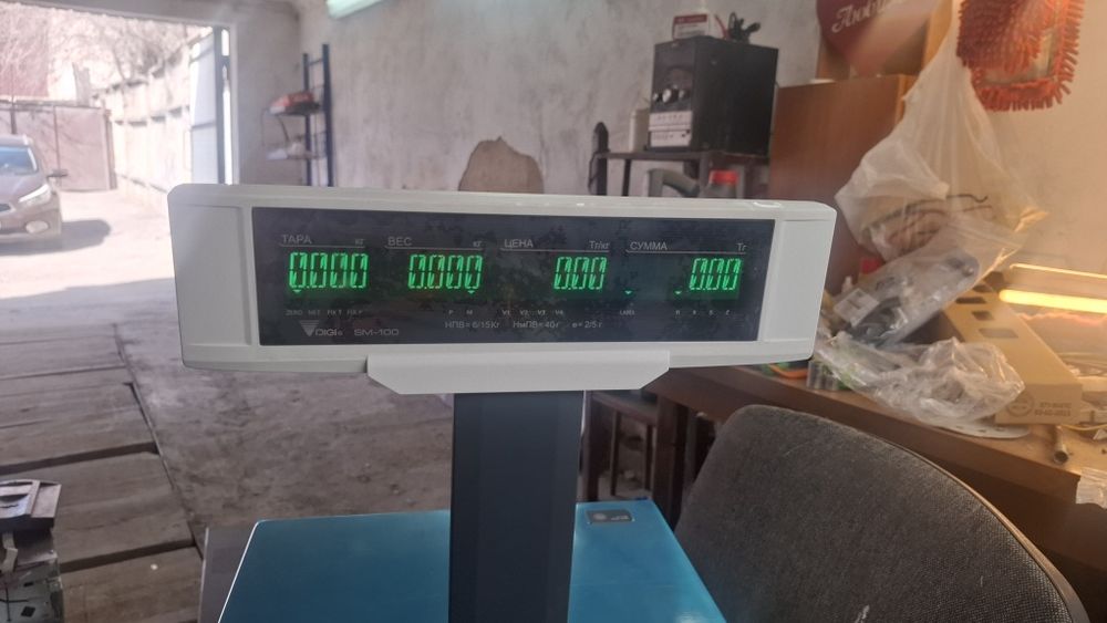 Весы Digi sm100p с чекопечатью Япония.