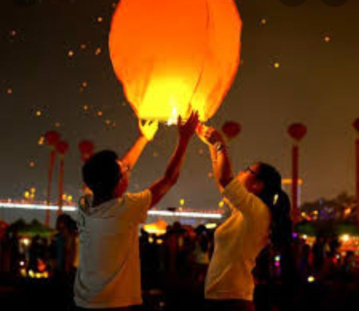 Небесные фонарики