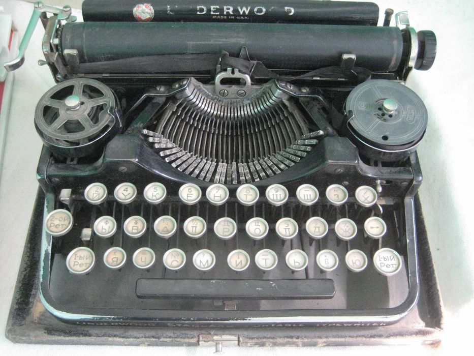 Печатные Машинки Мини Антикварные США 1930-х РАБОЧИЕ