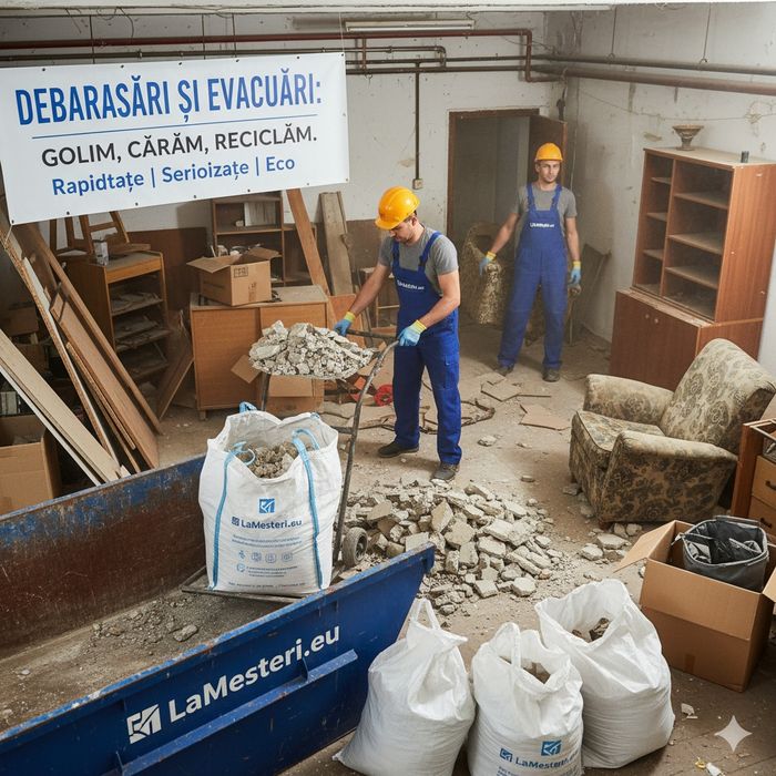 Debarasari Brașov golire apartament comprese fin eco debarasare mobila mobilier canapea saltea canapele curți beci