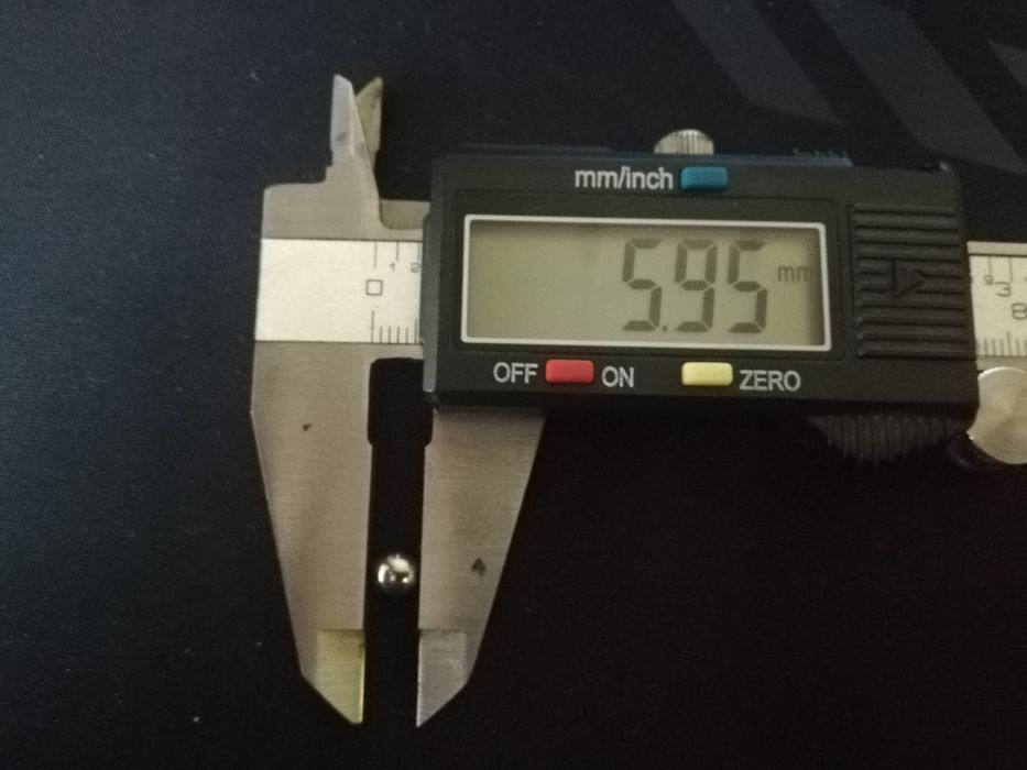 Airsoft bile otel-crom 5.95 mm