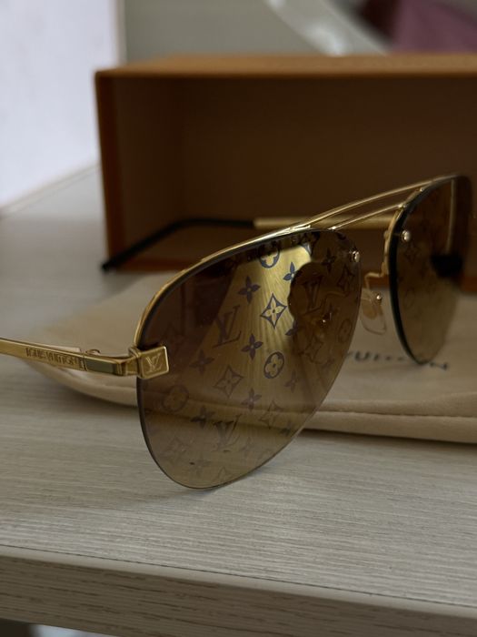 Очки Louis Vuitton Pilot оригинал с Дубая