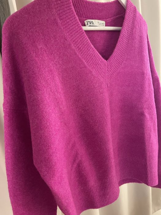 Цикламен пуловер Zara