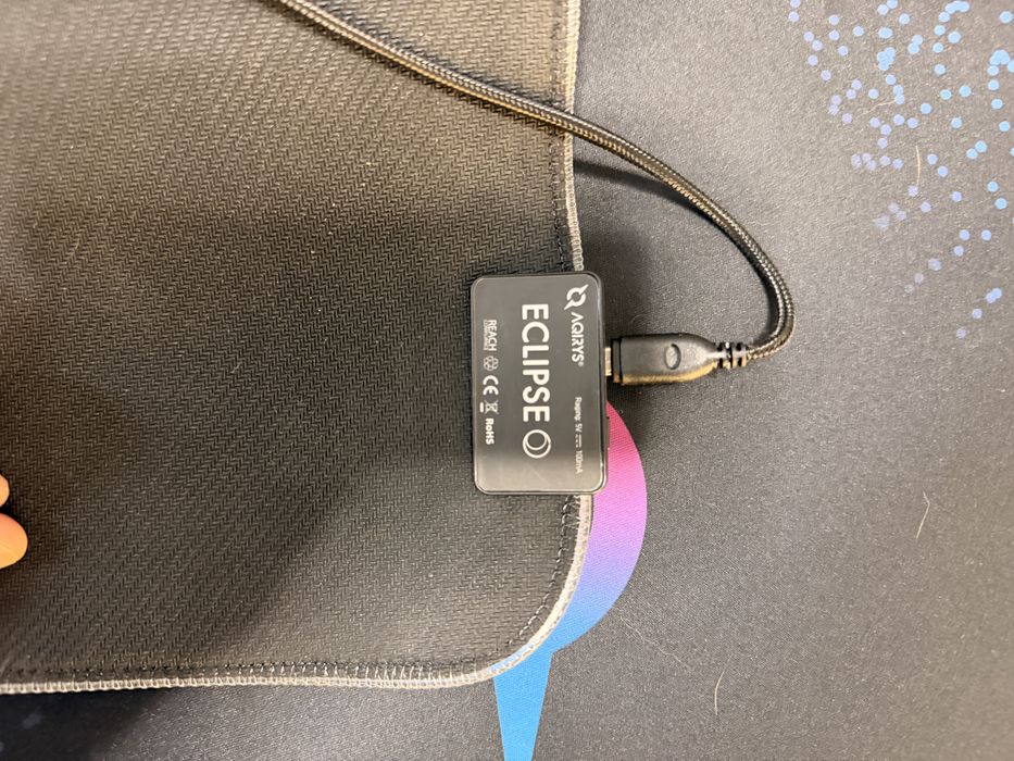 Mouse pad aqirys led