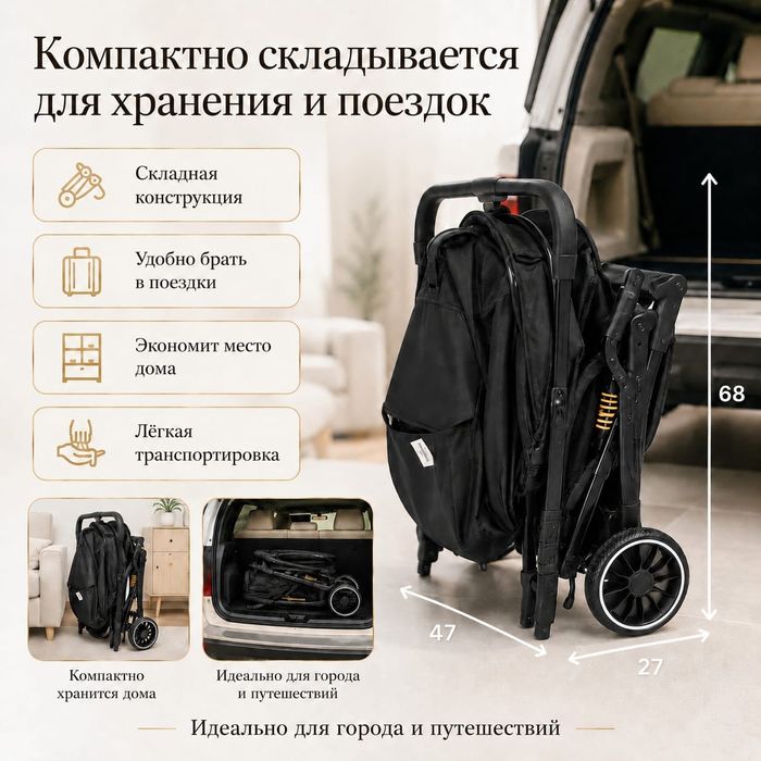 Коляска прогулочная