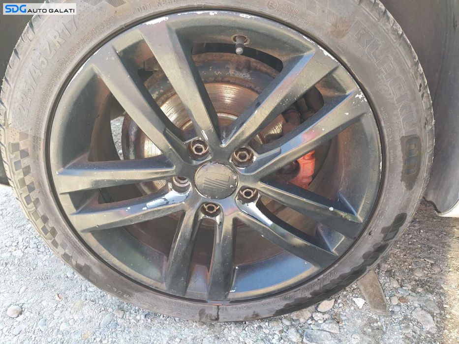 Set 4 Jante Roti Aliaj SALVADOR Anvelope Cauciucuri Vara Blacklion Champoint BU66 225 45 17 R17 5x112 Audi A4 B5 1997 - 2001 [C1528]