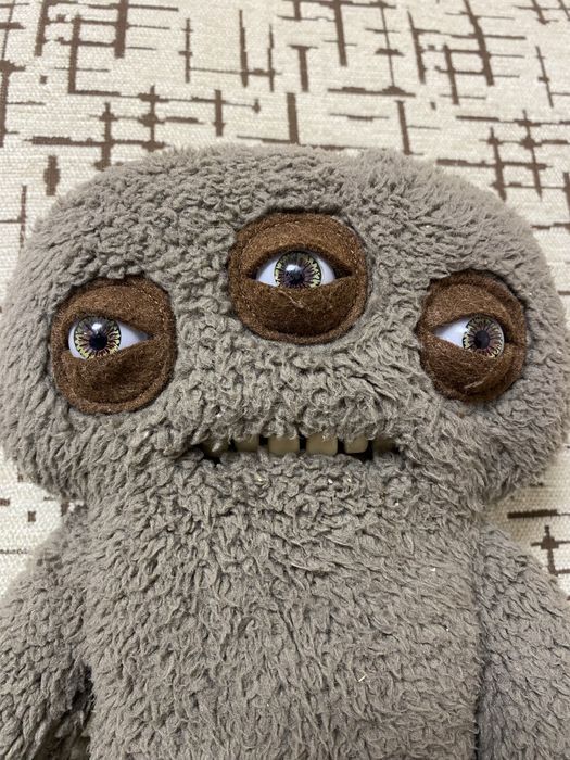 FUGGLER 2018 jucărie din pluș monstru cu 3 ochi 20 cm