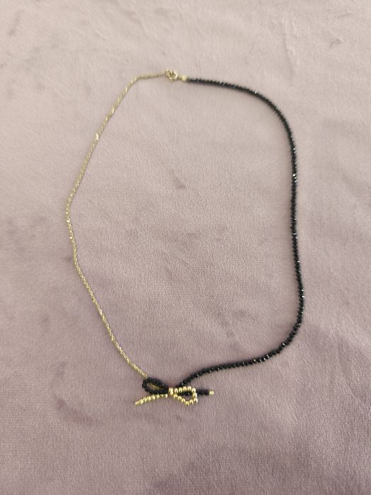 Colier aur 14k si spinel