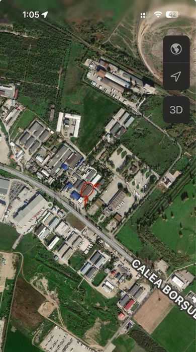 Inchiriez hala depozit birouri Borsului 50-100-200-400-800mp