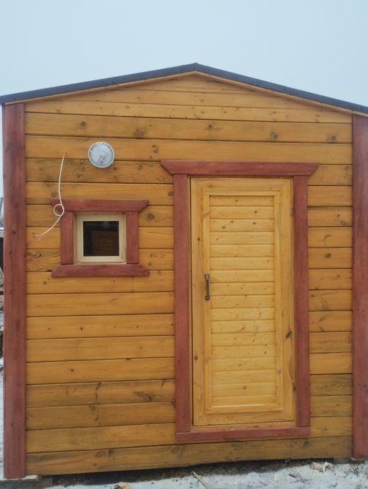 Баня из бруса не каркасные