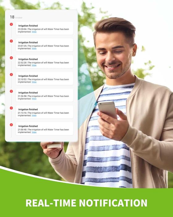 RAINPOINT WiFi автоматична система за поливане за саксийни растения на закрито, комплект