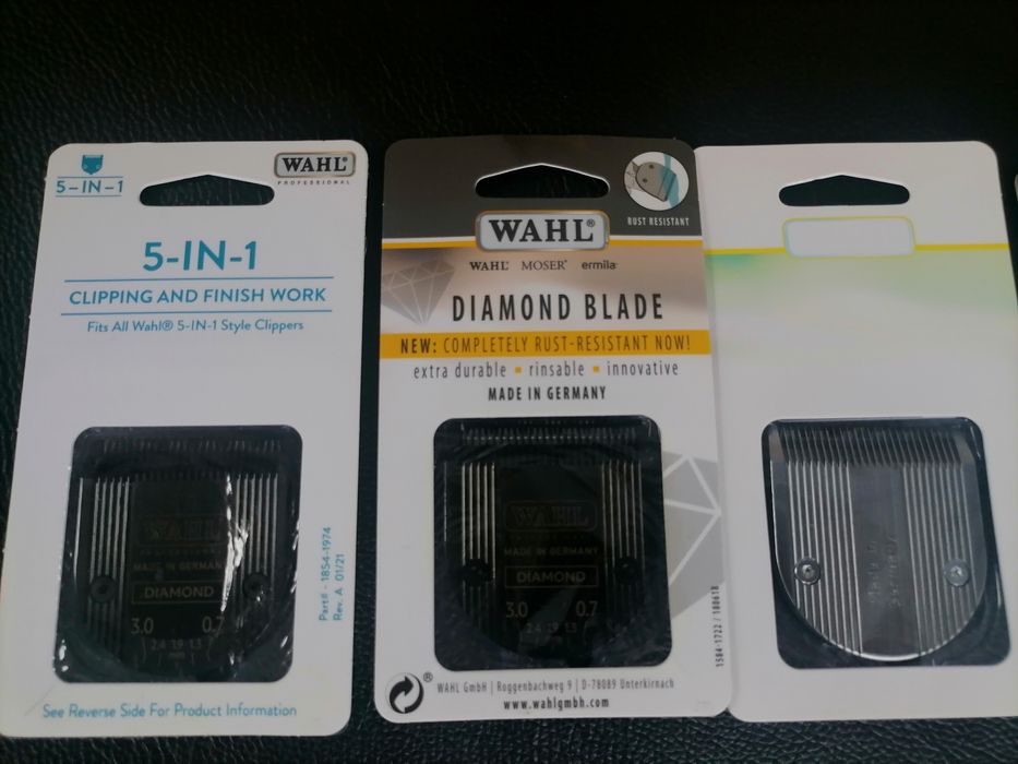 Vând cuțite mașină de tuns wahl, moser, ermila
