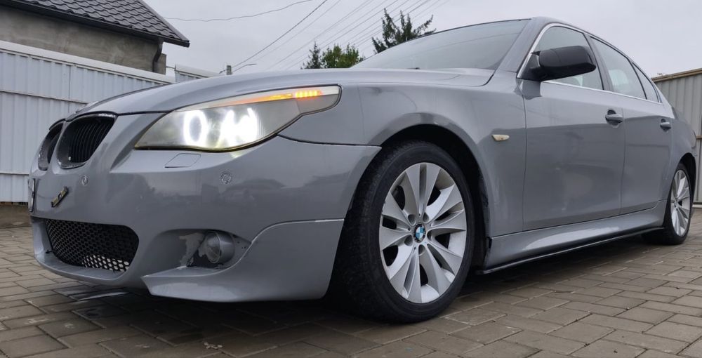 Dezmembrez BMW 530d M Pack ,volan stanga E60 3.0d 218cp,evacuare dubla
