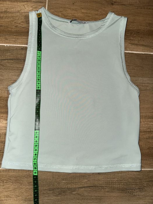 H&M черна дънкена пола + подарък топ