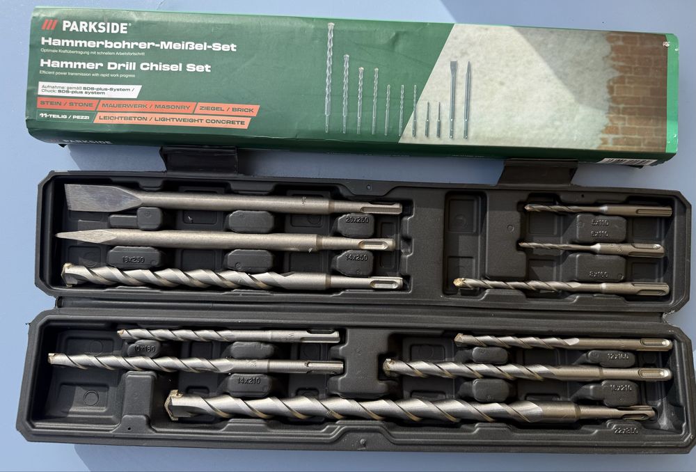 Set de dalti si burghie Parkside