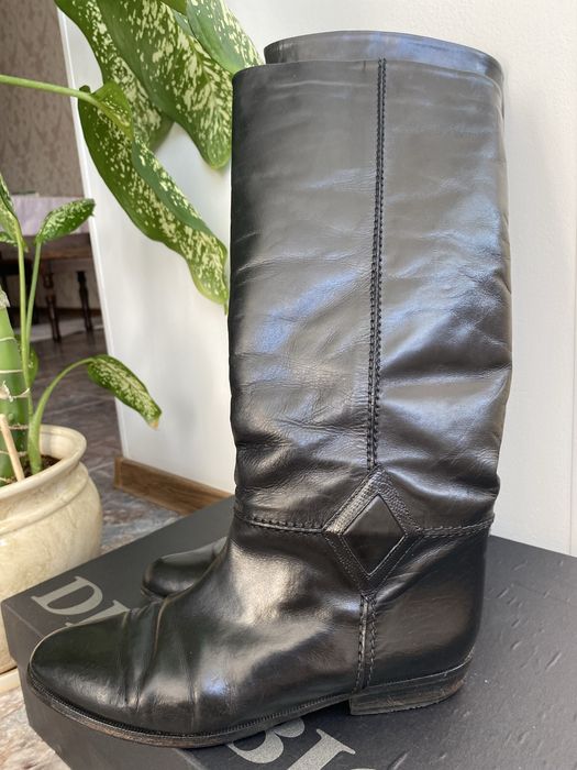Продам сапоги Италия, кожанные