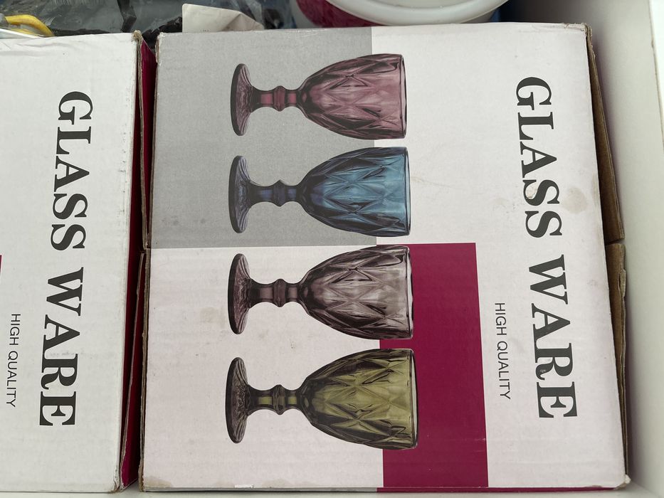 Бокалы 12 шт за 6000 графин в подарок