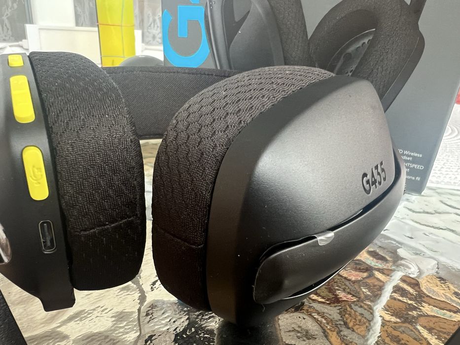 LogitechG435 слушалки - нови