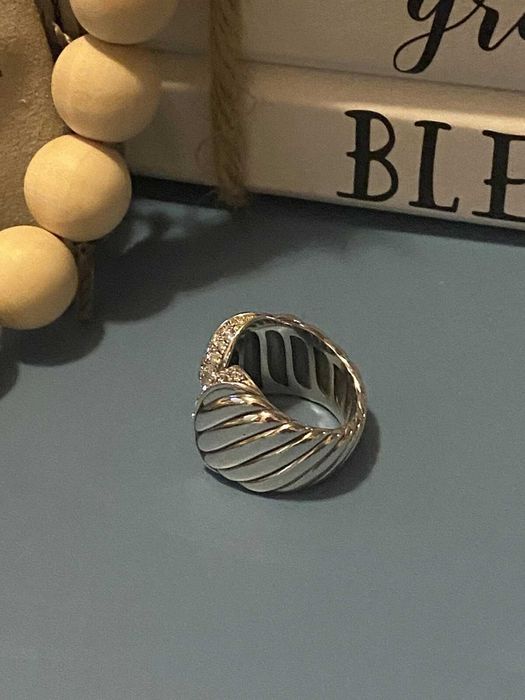 David Yurman оригинален пръстен с диаманти