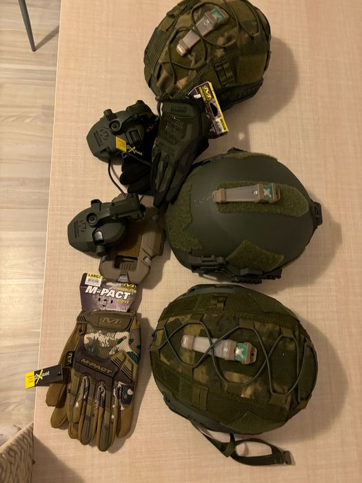 Casca airsoft /manusi/casti active