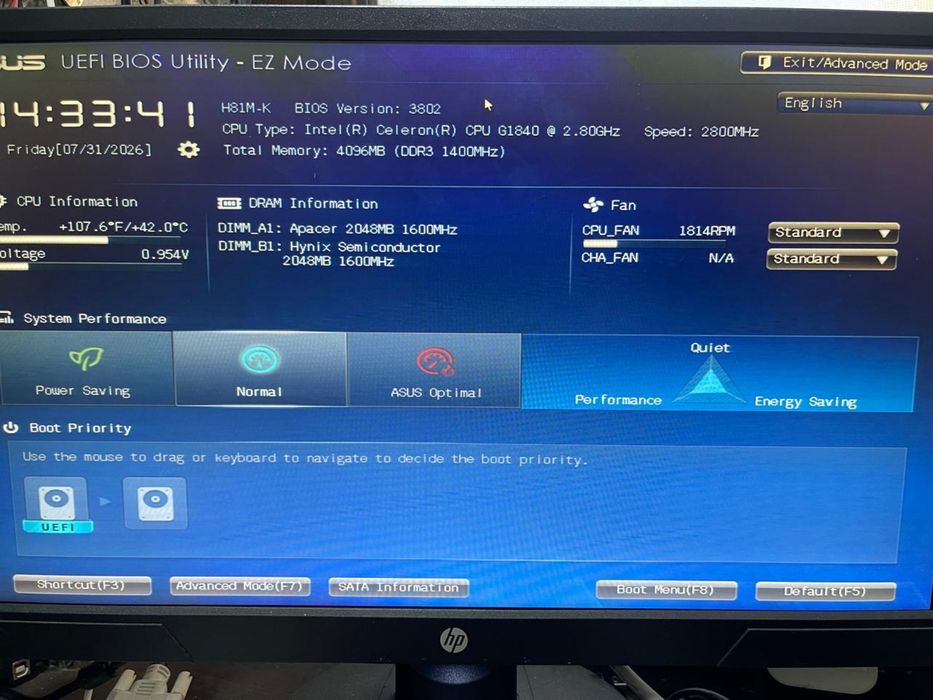 Материнская Плата Asus 1150,