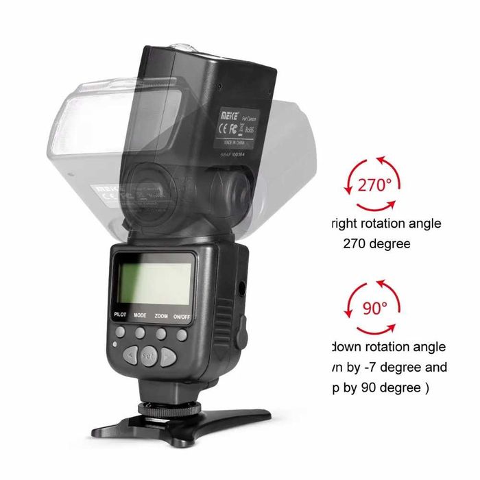 i-TTL Светкавица Meike MK950-N за фотоапарати Nikon