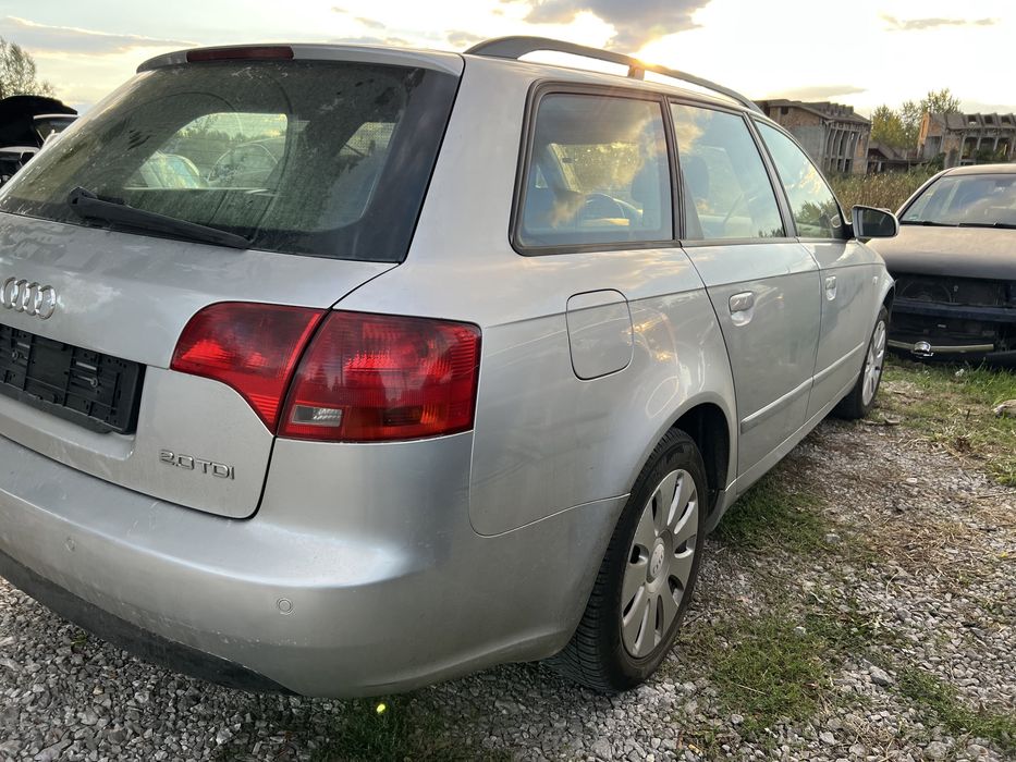 АУДИ А4 Б7 2.0 дизел 140 КС  6ск само на части