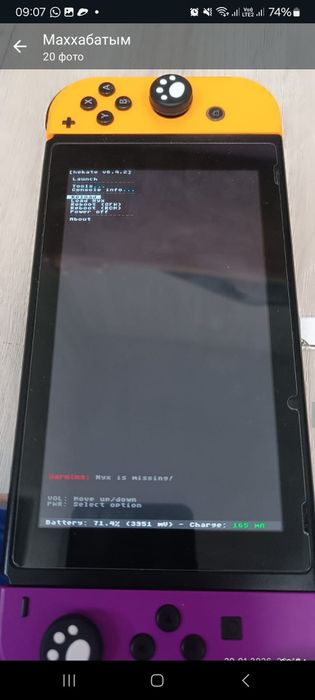 Продам nintendo switch v1 прошытая