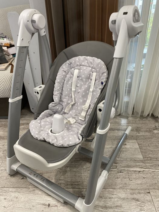 3 в 1 - Люлка, шезлонг, столче за хранене